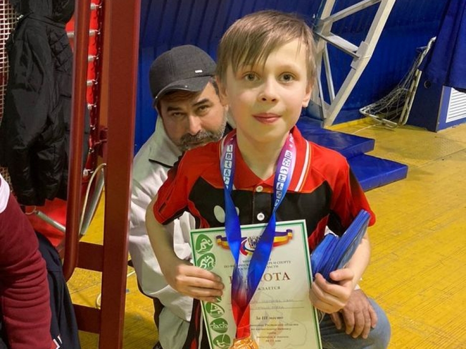 Бронзовый призер Первенства РО Антон Иванков