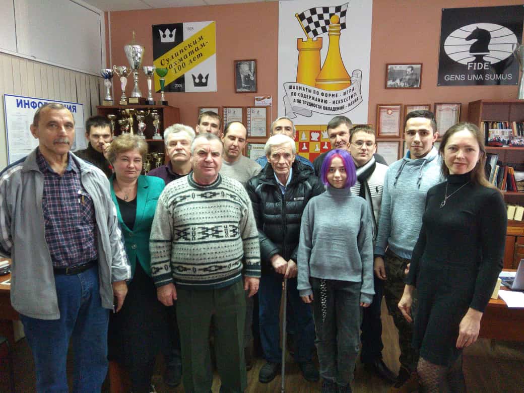 Победители и призеры блицтурнира по шахматам