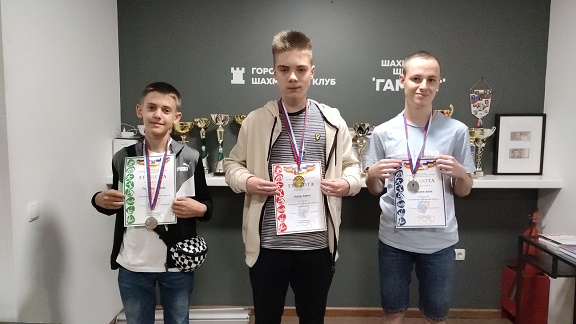 Победители и призеры шахматного турнира