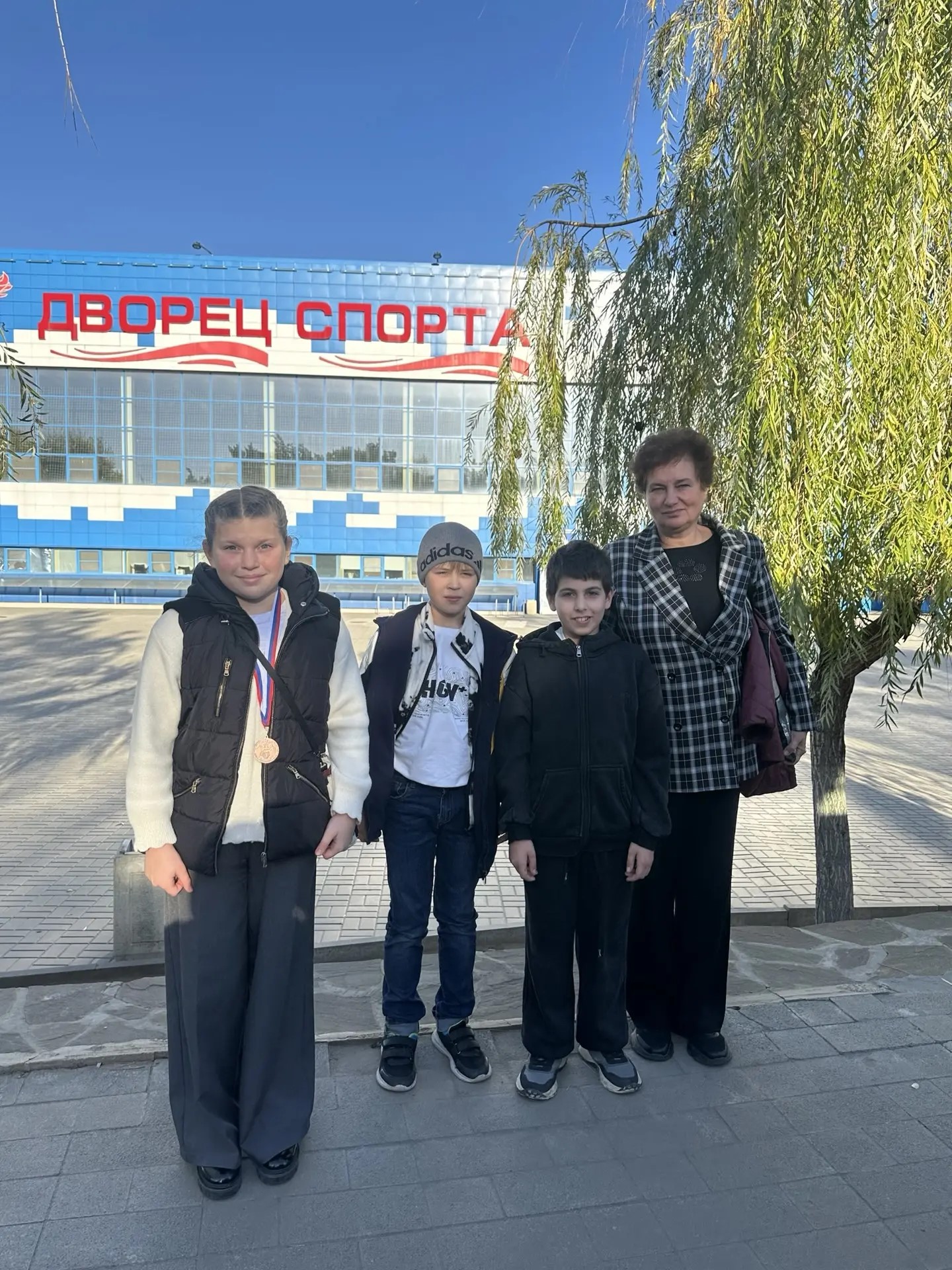 Участники шахматного турнира